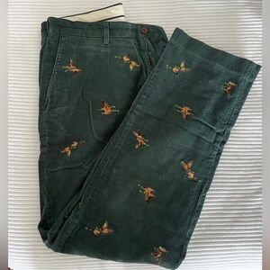 POLO Ralph Lauren Embroidered Duck Corduroys